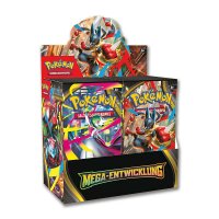Pokemon Mega Entwicklung Display DE