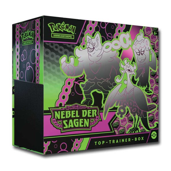 Pokemon Nebel der Sagen Top Trainer Box DE