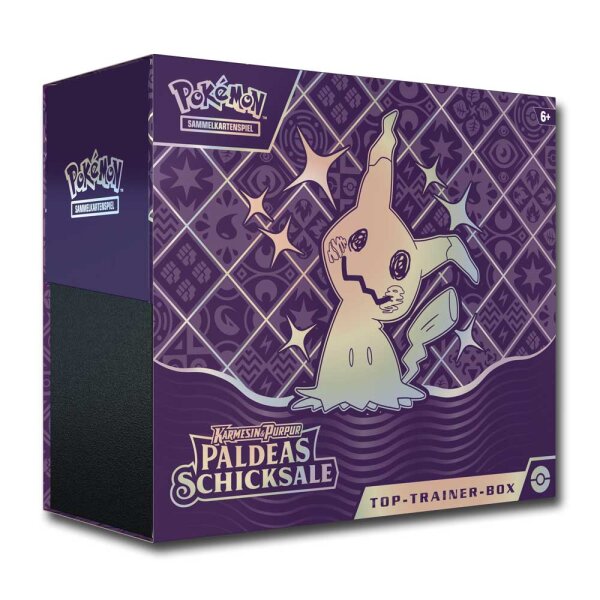 Pokemon Paldeas Schicksale Top Trainer Box DE