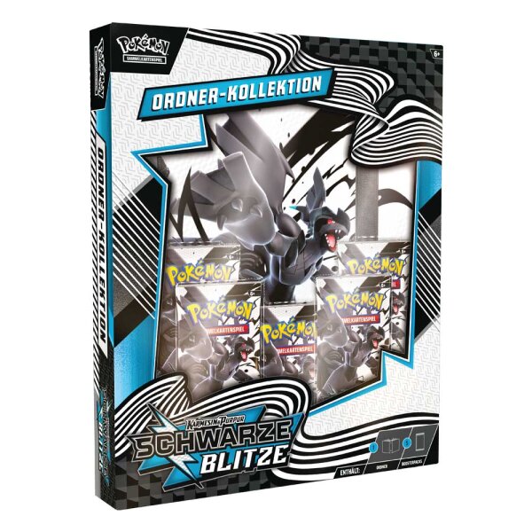 Pokemon Schwarze Blitze Ordner Kollektion DE