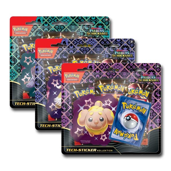 Pokemon Paldeas Schicksale Tech Blister DE